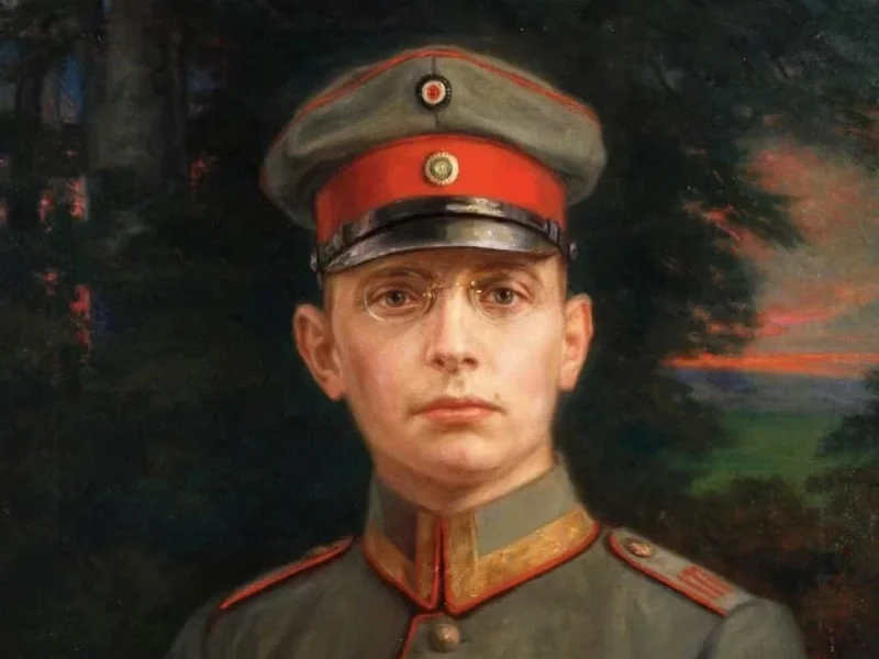 1850-Ludwig Otto - Ritratto di soldato